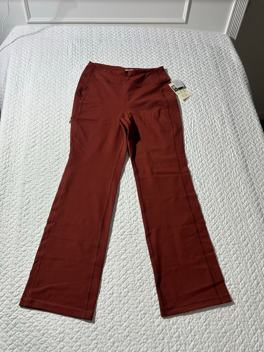 DULUTH TRADING Women’s NOGA Classic Bootcut Pants ( S x 31 ) Rust Color - NWT